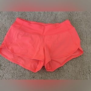 Lululemon size 4 pink shorts